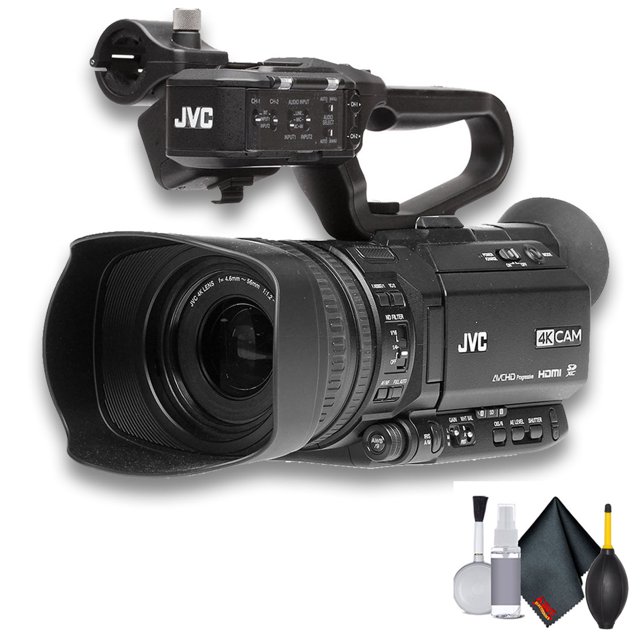 JVC GY-HM250 UHD 4K Caméscope de Diffusion en Continu - Trousse de Départ
