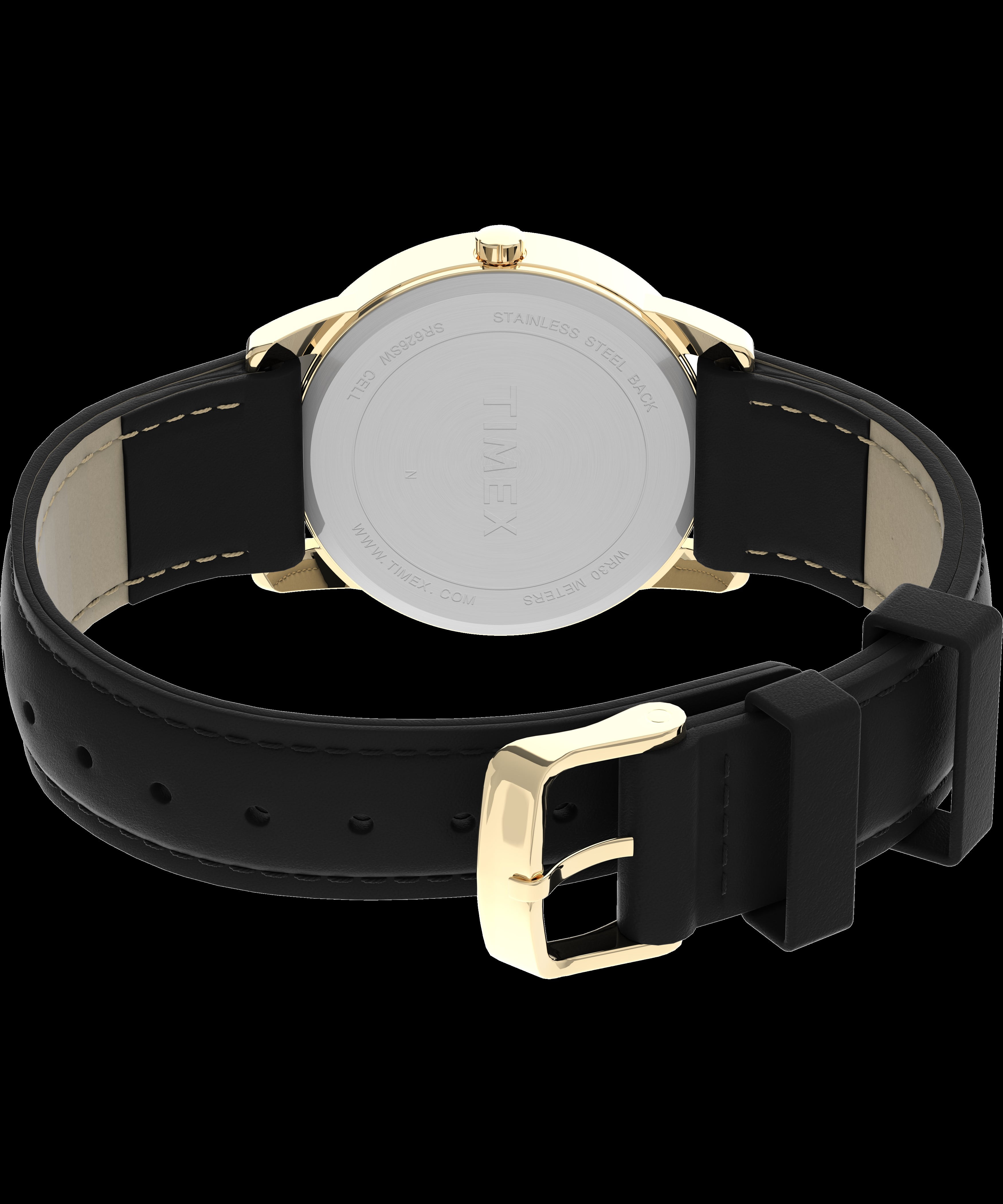 Free Shipping! Timex Men's Easy Reader 35mm Watch, Gold-Tone Case