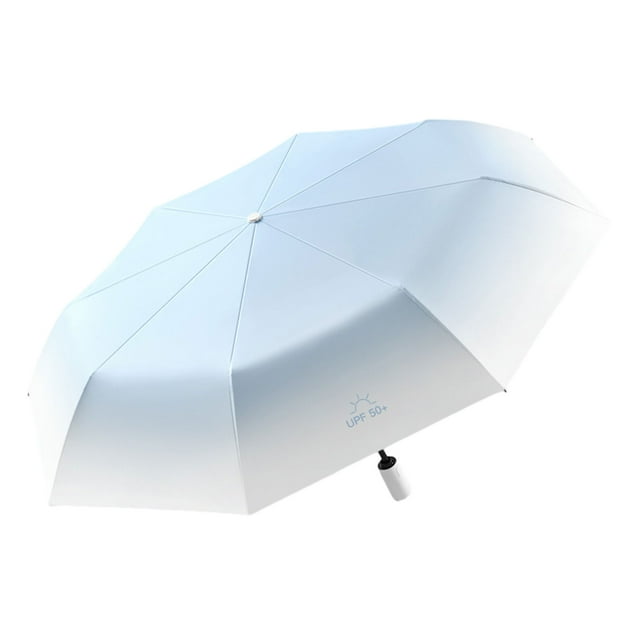 VONKY Wide Application Compact Foldable Umbrella Lightweight And Portable Multifunctional Folding Umbrella Sky Blue