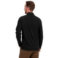 thumbnail image 4 of VORTEX Adult Male Yosemite Falls Microgrid Fleece Pullover, Color: Black, Size: 2XL, 4 of 4