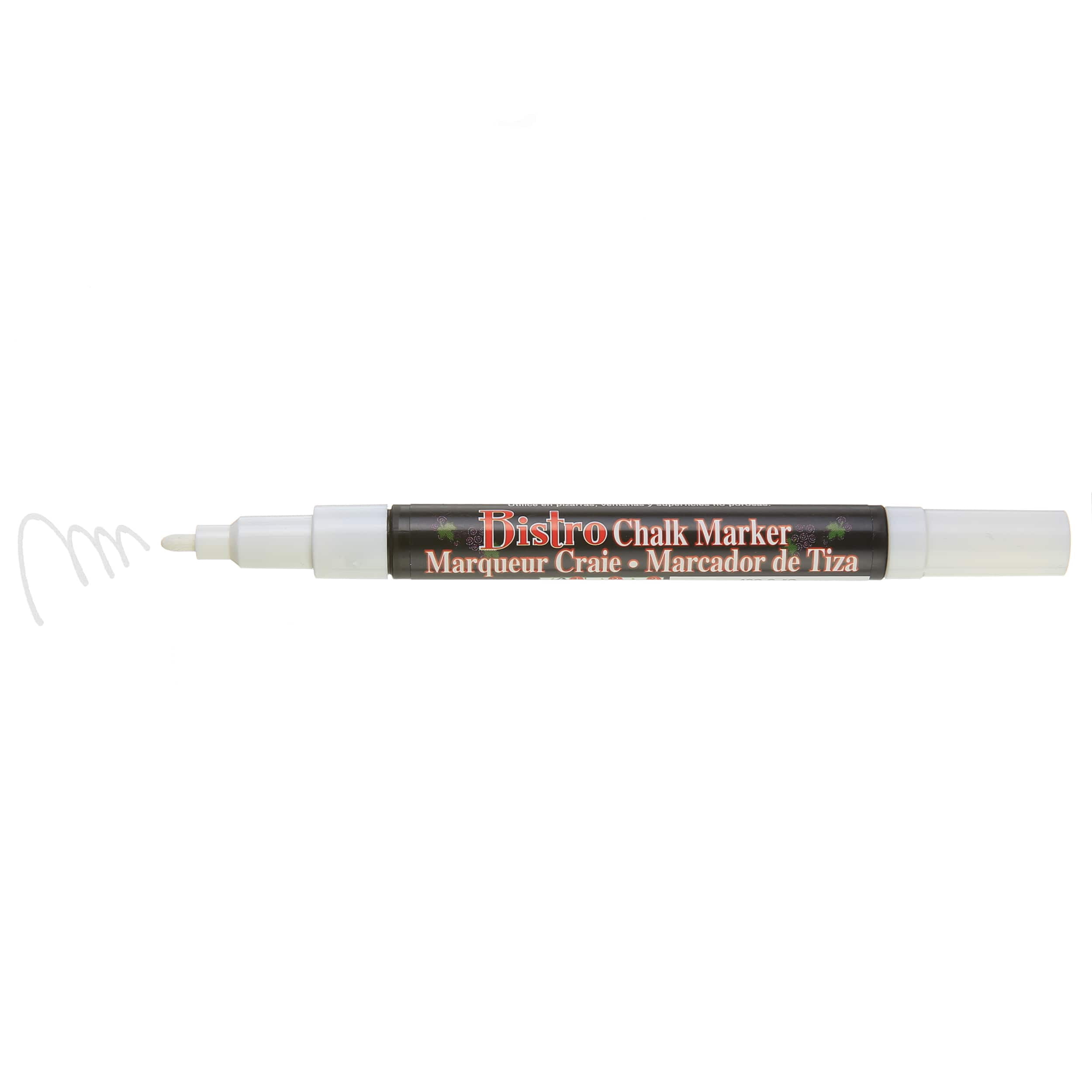 Marvy Uchida Bistro Fine Point Chalk Marker, 12 Pack