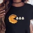 thumbnail image 4 of Thanksgiving print short sleeves soft and comfortable trendy fashion casual digital printing 220g pure heavy 100% cotton T-shirt 100% cotton, 4 of 9