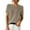 C-Khaki14, variant on DHFJKG Merino Wool Sweaters For Women Casual Crew Neck Loose Fit Short Sleeve Solid Color Sweater For Spring Autumn Cozy Tops