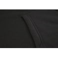 thumbnail image 4 of Men's Activewear Fleece Lined Ninja Mask Zip Up Gym Sport Hoodie Sweater Jacket (Black, M), 4 of 4