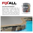 thumbnail image 3 of Skid Grip Anti-Slip Coating - 1 Gallon - Non-Slip Paint for Concrete & Wood - ADA Compliant Safety Coating - Textured Acrylic Paint for Floors & Ramps, 3 of 7