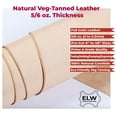 thumbnail image 2 of Veg Tan Tooling Leather 5/6 oz 2-2.4mm 2 Piece Special Price, 2 of 10