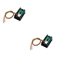 thumbnail image 2 of crativent Digital DC Voltmeter 0 -100V High Accuracy LED Display Voltage Meter Gauge Automotive Accessory red 2Set, 2 of 6