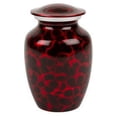 thumbnail image 3 of Perfect Memorials mall Black & Red Brushed Cremation Urn, 3 of 4