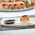 thumbnail image 3 of Fluted Tray Combo Pearl White – 3 Large Trays & 3 Small Trays: Durable, Disposable, and Elegant, Perfect for Parties, Events, Buffets, Catering (12), 3 of 3