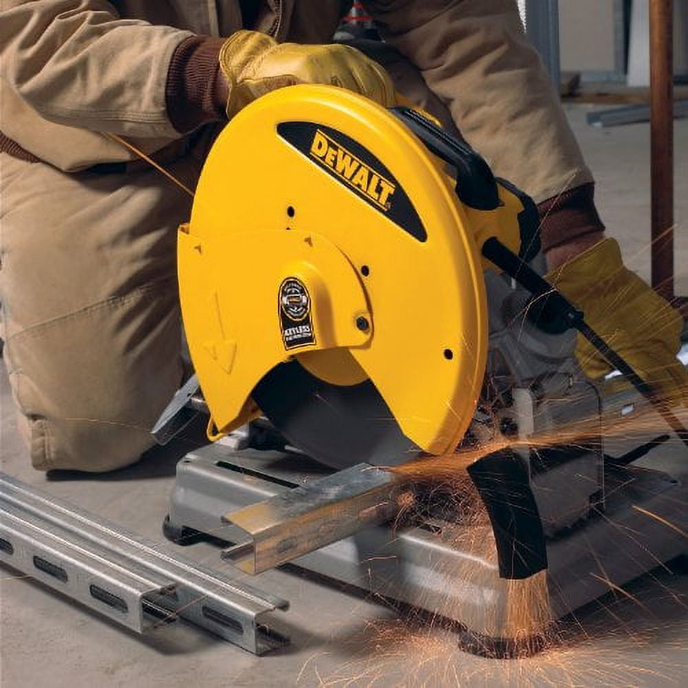 Dewalt steel 2024 chop saw