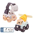 thumbnail image 2 of Vehículos de ingeniería y juguetes HUOGUO Dump para niños mayores de 3 años, 2 of 4