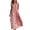 Red, variant on Women's Gingham Sleeveless Maxi Dress – Stand Collar Button Down A Line Dress with Pockets – Loose Fit Summer Beachwear – Size XS-XXXL
