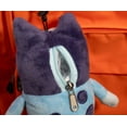 thumbnail image 7 of Bluey Kids Plush Zipper Pull Keychain, Blue, 7 of 7