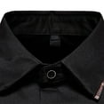 thumbnail image 7 of TMOYZQ Men's Long Sleeve Dress Shirts Stretch Wrinkle-Free Formal Shirts Business Casual Button Down Work Shirts Tuxedo Wedding Shirts, 7 of 7