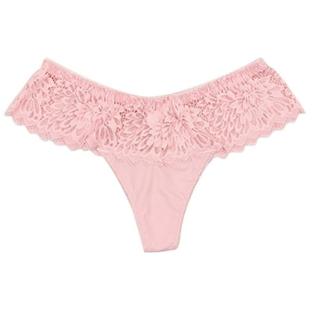 

Female Seamless Briefs Solid Pink L Underwear 3 Pack
