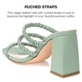 thumbnail image 6 of Journee Collection Womens Reagaan Tru Comfort Foam Open Square Toe Block Heel Sandals, 6 of 6