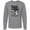 Athletic Heather, variant on Inktastic Boxing Champ Fight Hard Long Sleeve T-Shirt