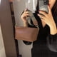 thumbnail image 5 of Bolsos Cruzados De Señora Bolso Simple Lady Crossbody Bolsos Bolso de compras femenino de cuero para viajes (café), 5 of 8