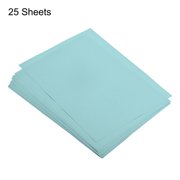 Uxcell Colored Copy Paper 8.3x11.7 80gsm Light Blue 25 Sheets