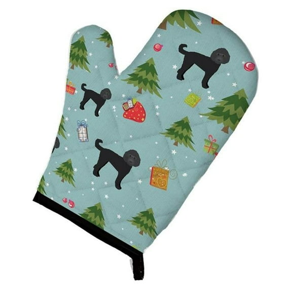Christmas Labradoodle Oven Mitt