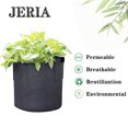 thumbnail image 4 of Bolsas de cultivo JERIA de 20 galones (75,7 litros), paquete de 12 con asas y etiquetas, 4 of 13