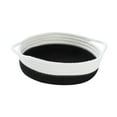 thumbnail image 2 of Cesta tejida de cuerda de algodón, cesta de juguetes para perros, organizador de almacenamiento, cesta de regalo para bebé negro, 2 of 9