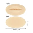 thumbnail image 2 of TFixol 3D Skin-Tone Silicone Lip Tattoo Practice Pad with Dual-Sided Texture for Realistic Training, 1pc, 2 of 6