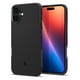 thumbnail image 1 of Funda para iPhone 16 Spigen Essential Sand Blast Negra Mate, 1 of 7