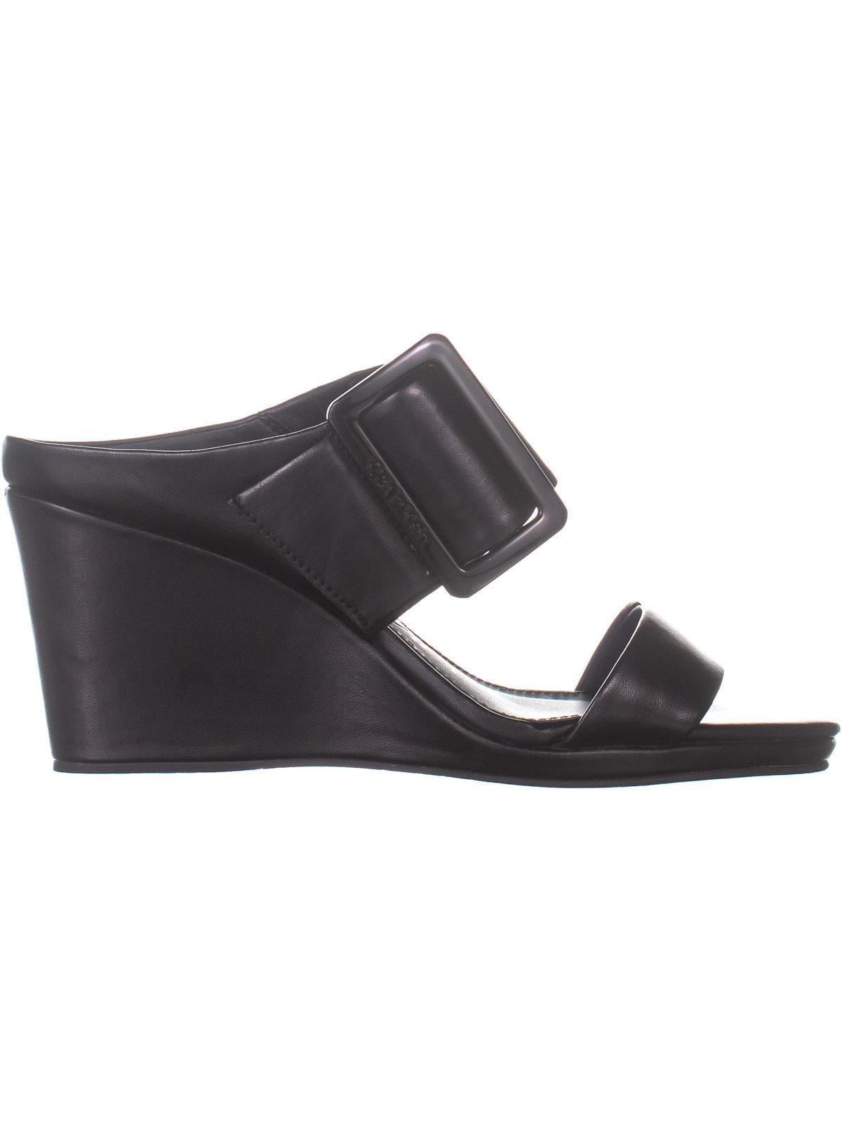 Calvin klein brinlee wedge sandal shop