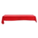 thumbnail image 1 of Mantel Rectangular Cubierta de Tabla de Tela Mantel de Poliéster para Fiesta Restaurante Boda(Rojo) Ecomeon no, 1 of 6