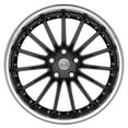 thumbnail image 3 of Coventry Whitley 18X9.5 5X108 25Et 63.4Cb Gloss Black W/ Mirror Cut Lip Wheel, 3 of 3