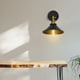 thumbnail image 3 of Lámpara de pared industrial vintage E27 26 cm Lámpara de pared ajustable 2 en 1 Lámpara de techo negra, 3 of 5