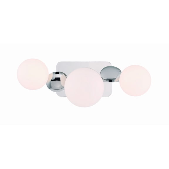 49085-020 Eurofase Lighting Vine - 24W 3 LED Bath Vanity-7.5 Inch Tall and 20 Inch Wide-Nickel Finish