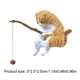 thumbnail image 4 of Adorno Gato Pesca Minifigurilla Interior Del Coche para El (pliegue Escocés), 4 of 4