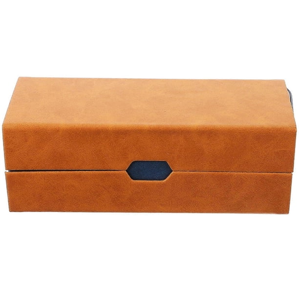 1Pc Double-layer Glasses Box Portable Anti-press Sunglasses Case Eyewear Holder
