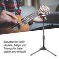 thumbnail image 3 of Support de Ukulélé Portable, Support de Violon Pliant de Type Universel de Type Triangulaire pour Instruments à Vent, 3 of 8