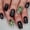 JML445 (glue type), variant on Cross-border hot-selling wearing nail pads, new St. Patrick's nail patch, four-leaf clover glitter, medium square fake nails