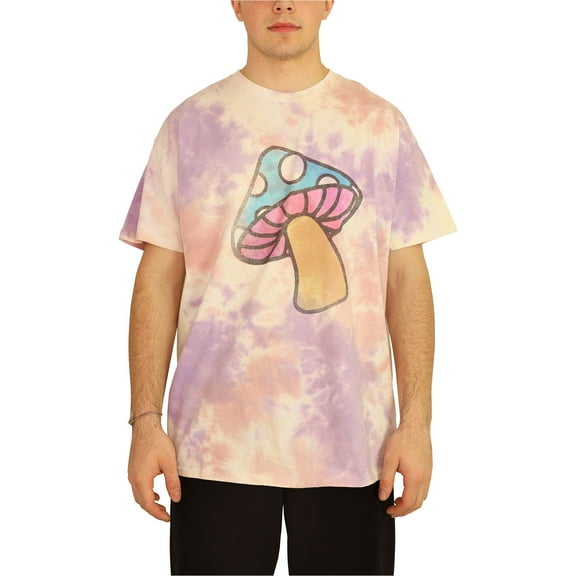 Junk Food Mens Mushroom Graphic T-Shirt, Multicoloured, Medium
