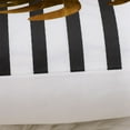 thumbnail image 5 of Unique Bargains Gold Foil Print Decorative Throw Pillow Cover 18" x 18" #35, 5 of 7