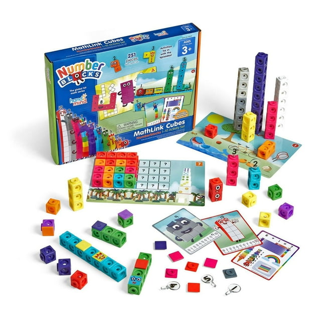 Numberblocks 1-10 Mathlink Cubes Math Activity Set