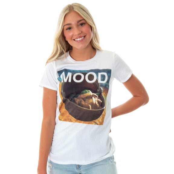 Star Wars The Mandalorian The Child In The Mood To Nap Juniors Tee Shirt