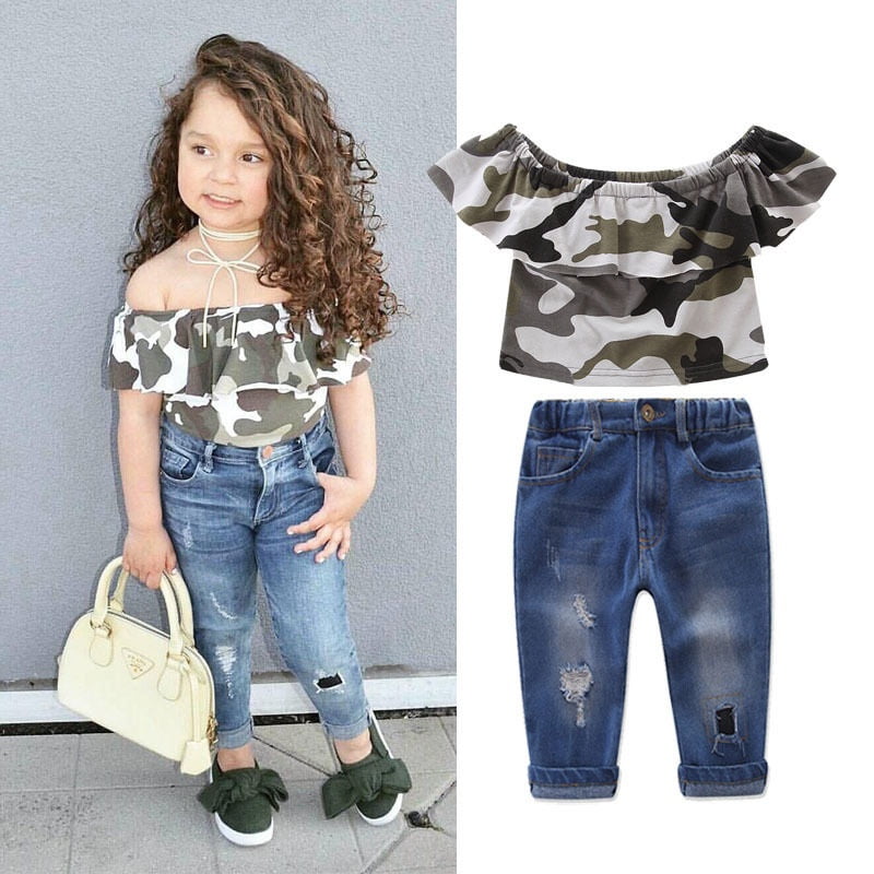 camo jeans for kids