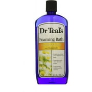 Dr Teal's Comfort & Calm Foaming Bubble Bath with Pure Epsom Salt and Chamomile, 34 fl.oz.