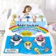 thumbnail image 5 of Baby Shark anti-pilling, suave, ligera, esponjosa y acogedora de lujo para hogar y cocina – Perfecta para niños y adultos,120X180cm, 5 of 6