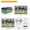 A;40in*60in（blue+yellow）, variant on Toy Soccer Ball Game Set for Boys and Girls, Indoor Outdoor Backyard Toss Soccer Goal Game with 2 Balls, 1 Flannel Target, Soccer Toys for 3-5 6-8 8-12 Years Old Kids Birthday