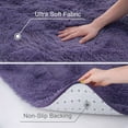 thumbnail image 4 of SUSUZI 5 x 7 ft Shaggy Area Rugs for Bedroom Living Room Bedroom Large Fluffy Floor Carpet Home Decor, Purple, 4 of 6