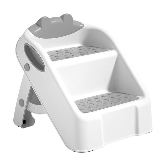2 Step Stool for Bathroom and Toilet Potty Training Kids Step Stool Baby Ladder Stool Helper Toddler Stepping Stool