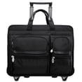 thumbnail image 2 of McKleinUSA 58445 CLINTON 17 Detachable-Wheeled Laptop Case, Black, 2 of 4