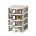 thumbnail image 2 of Plastic Drawer Storage,Desk Storage Box Multi Small Drawer Organizer Plastic Storage Drawers Ultimate Reliability, 2 of 5