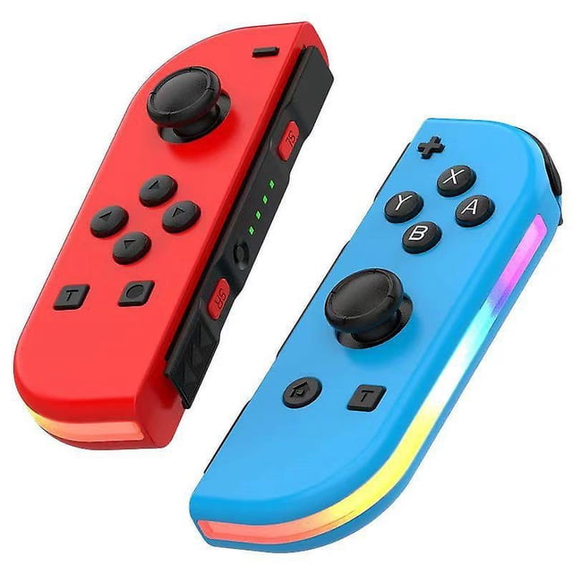 Mando inalámbrico compatible con Nintendo Switch, OLED, Lite Gamepad Joystick (LR) Recambio con RGB derecho